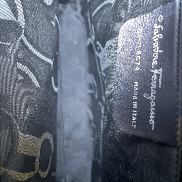 SALVATORE FERRAGAMO Gancini Gradation Handbag Rucksack 2WAY - Picture 5 of 16